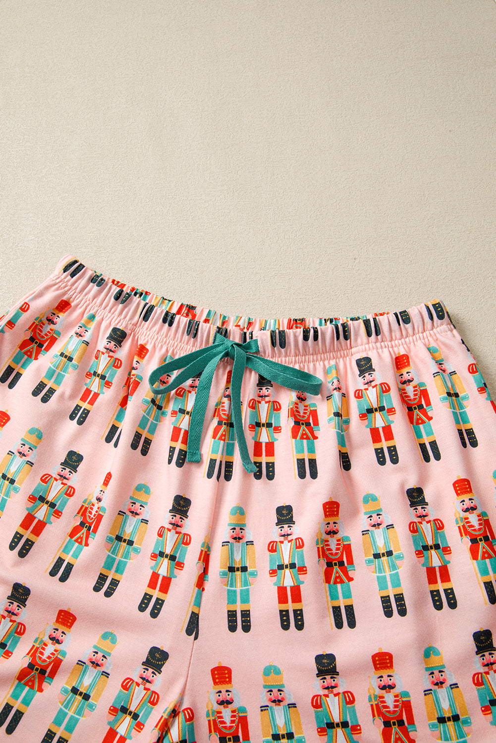 Pink Christmas Nutcracker Long Sleeve Shirt Shorts Pajama Set b2d467538f2a8b22