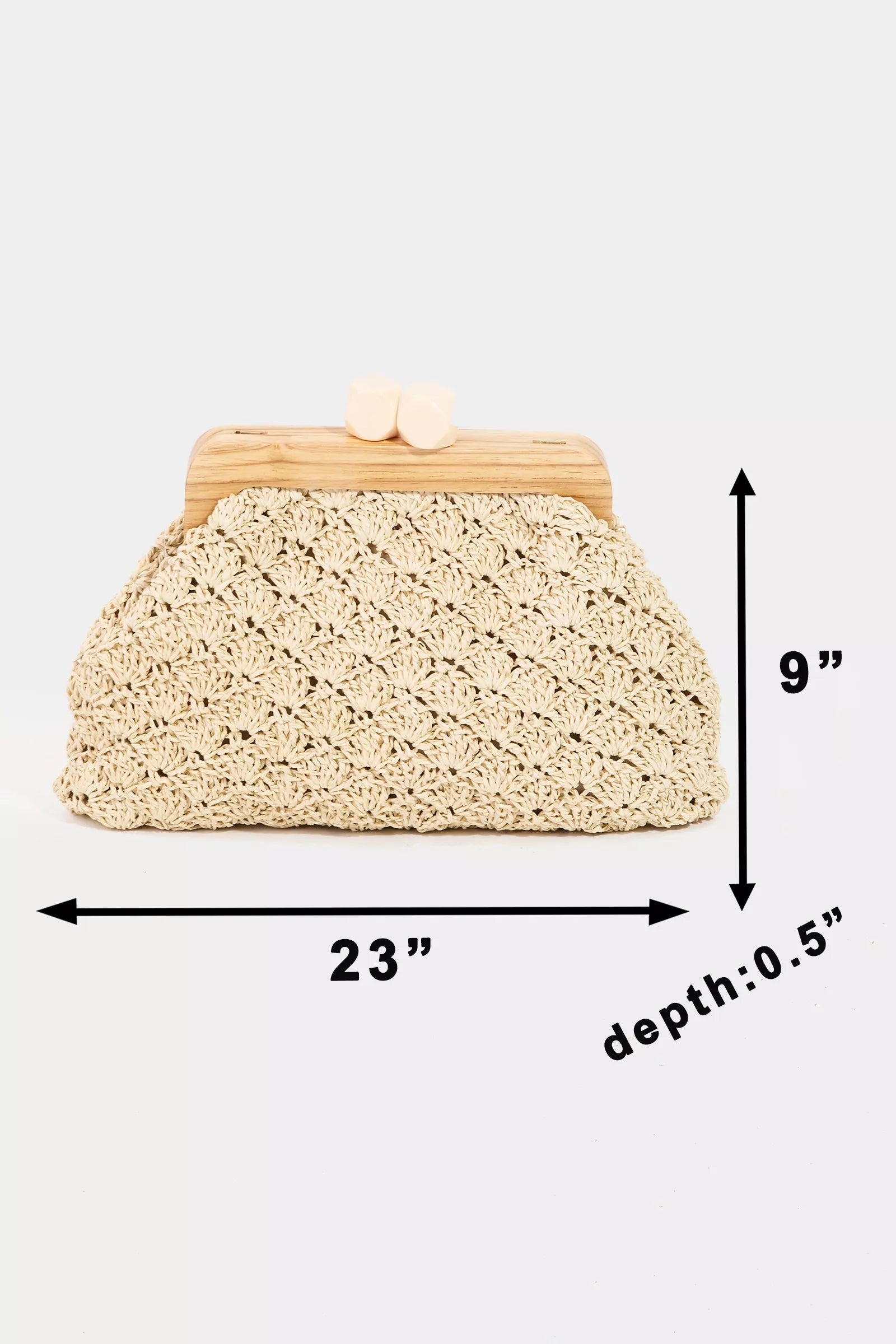 Fame Straw Braided Wooden Frame Cluch Bag b2fc49a5-8446-4767-ac55-9f203ac0105d-Max-Origin