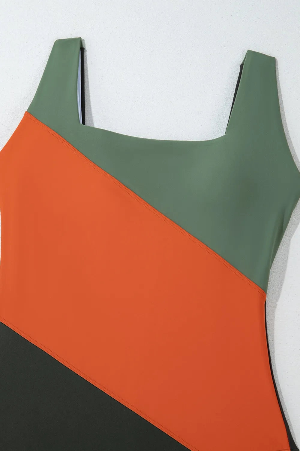 Color Block Padded Square Neck One Piece Swimsuit b309ab90-2610-4c4d-bee9-79662c119b16-Max-Origin