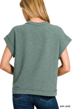 Zenana Cotton Slub Short Sleeve Tee and Pants Set b34989f511d54e298e5f15d582ef8a13-Max-Origin