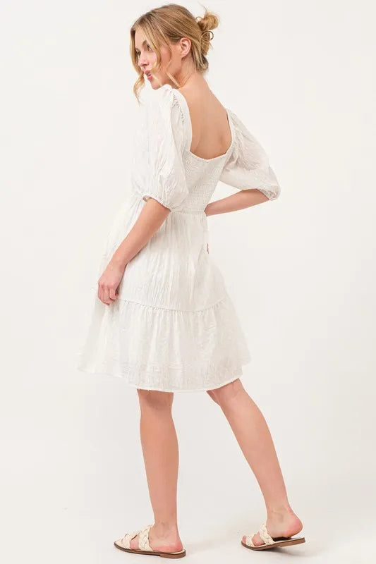 And The Why Square Neck Puff Sleeve Tiered Mini Dress b34ec8eaedf441c1bf912665d099bb08-Max-Origin