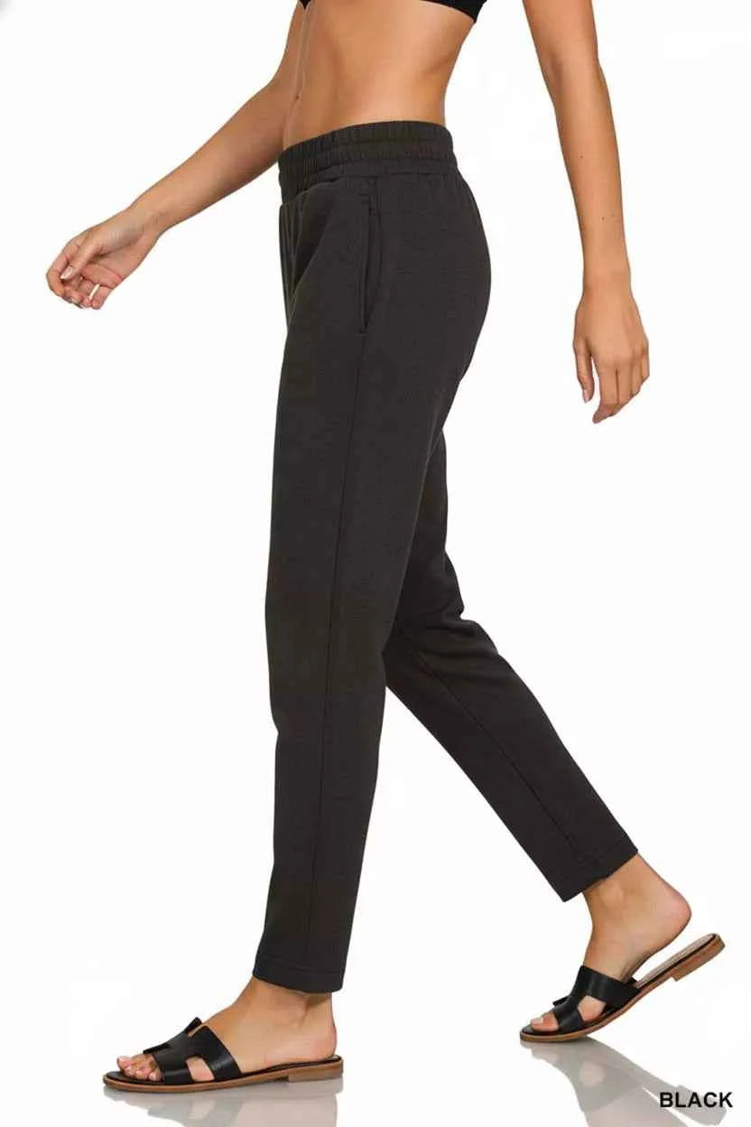 Zenana Scuba Capri Sweatpants with Pocket b3728f8a-0082-4f18-8d6c-4dffbe27a87a-Max-Origin