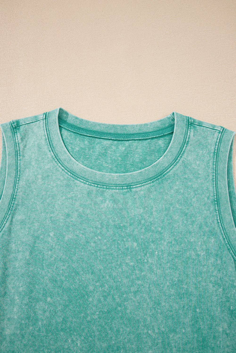 Beau Blue Mineral Wash Pocket Tank Mini Dress b37af84679ec25fe