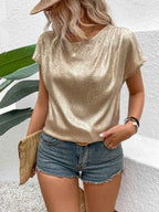 Round Neck Relaxed Fit T-Shirt