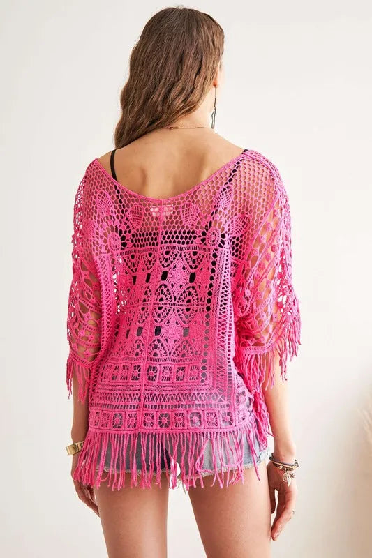 ADORA Fringe Hem Crochet Top b399de7f23334cff81bcdaa0fb46cbd9-Max-Origin