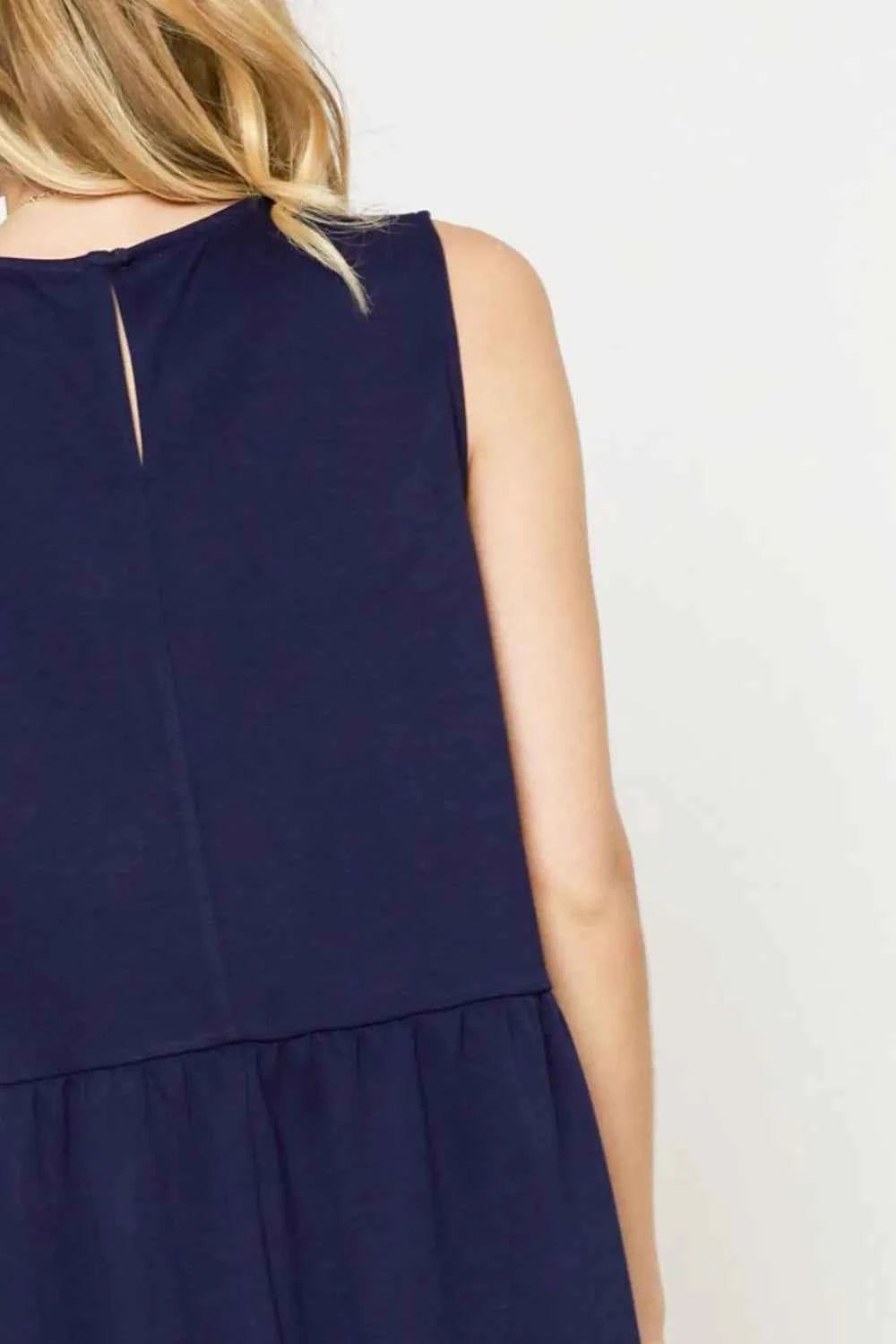 Umgee Round Neck Sleeveless Tank Dress with Pockets b39e3a67-a9b1-4324-9af2-67b060db2575-Max-Origin