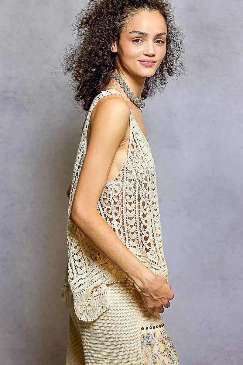 POL Crochet Fringe Hem Tank Top b3b147e4-fb04-4aaf-88c2-0e024852c98f-Max-Origin