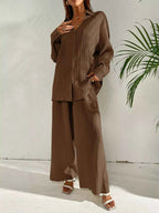 Long Sleeve Shirt & Wide Leg Pants Set b3e03311-1ec1-49db-8b8b-cdb381b6dc2a-Max-Origin