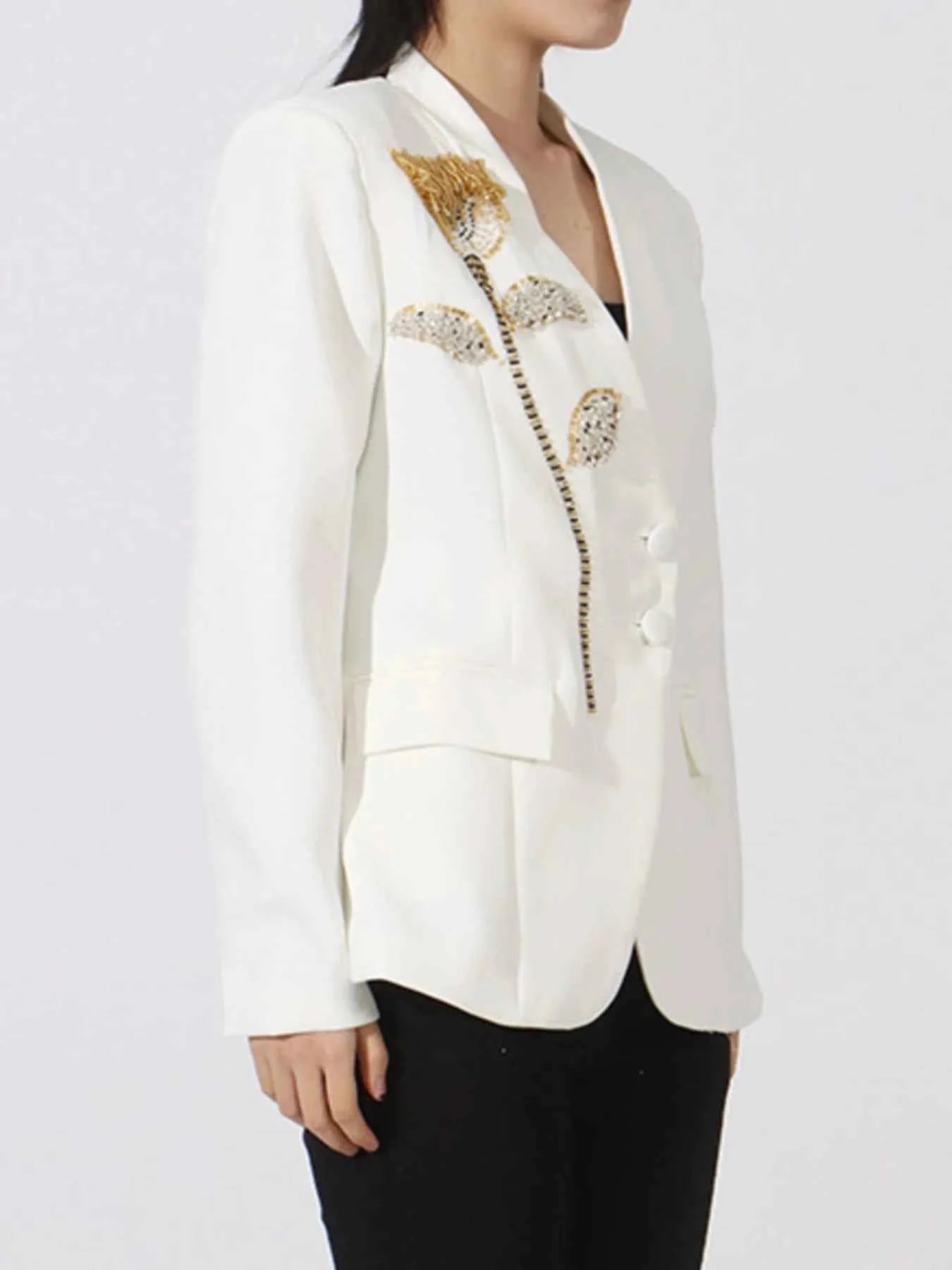Flower Button Front Long Sleeve Blazer b41fbb24-6e88-48d5-ac1d-0286ddc9563a-Max-Origin