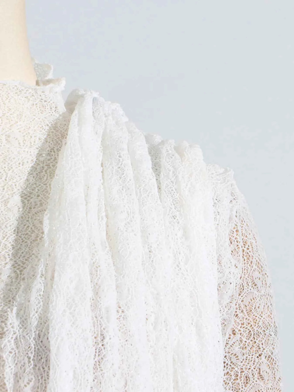 Ruffled Hem Lace Mini Dress b43727eb8cec48d98516a29ed2ca1538-Max-Origin