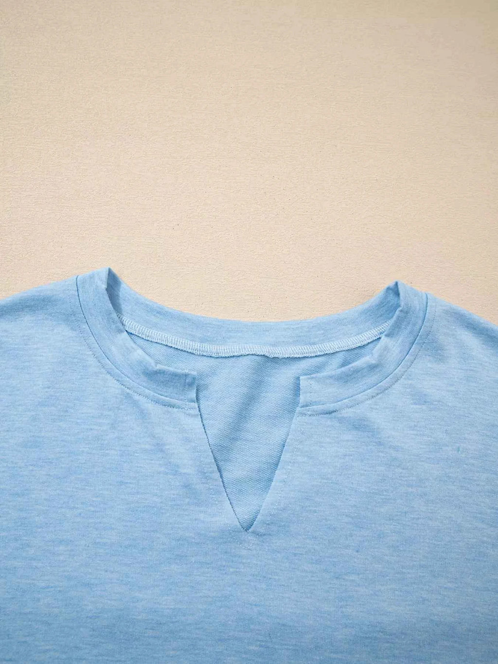 Notched Terry Long Sleeve Top b4398f2012c54dbca4b16e11c4bb826c-Max-Origin