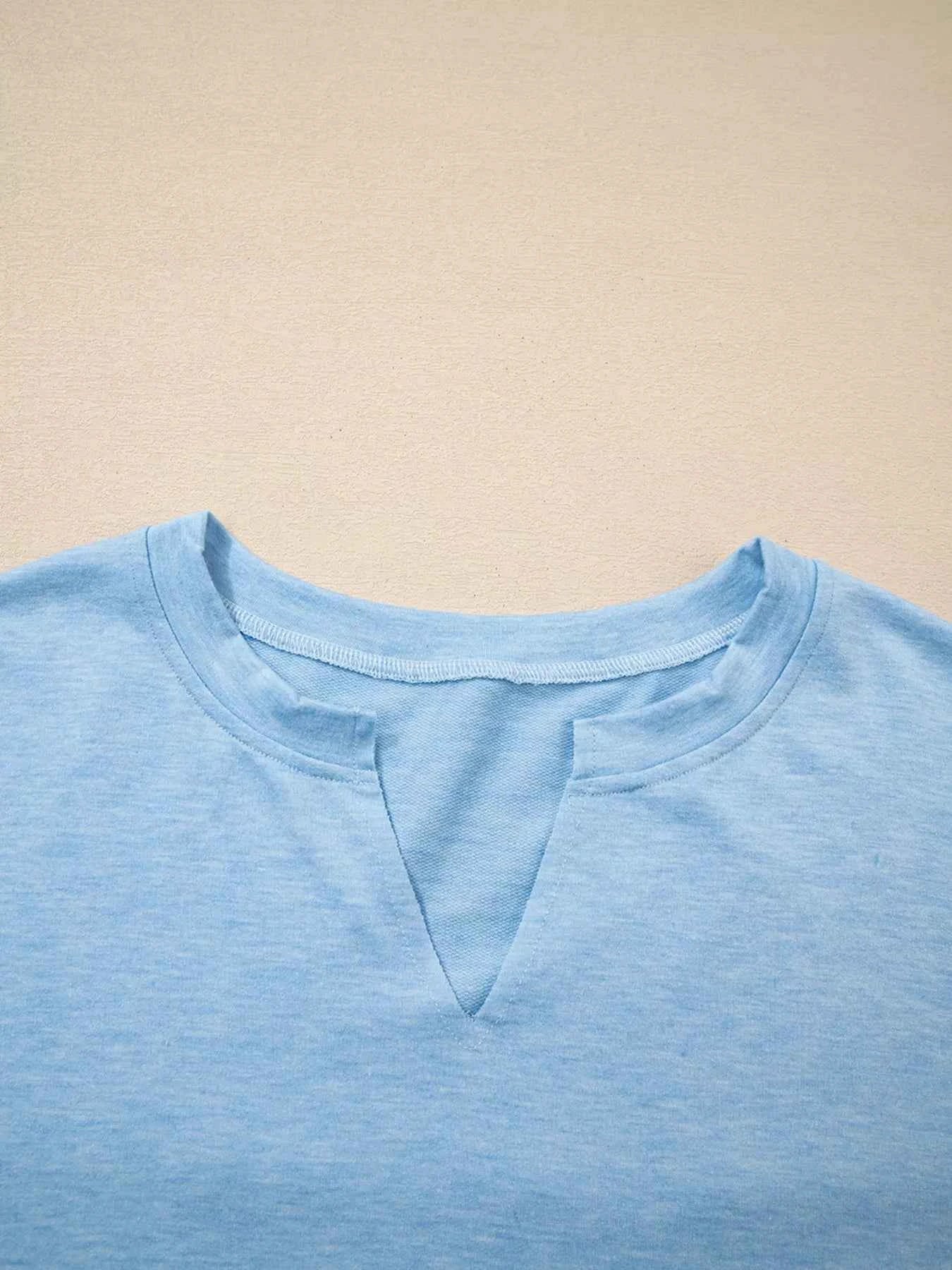 Notched Terry Long Sleeve Top b4398f2012c54dbca4b16e11c4bb826c-Max-Origin