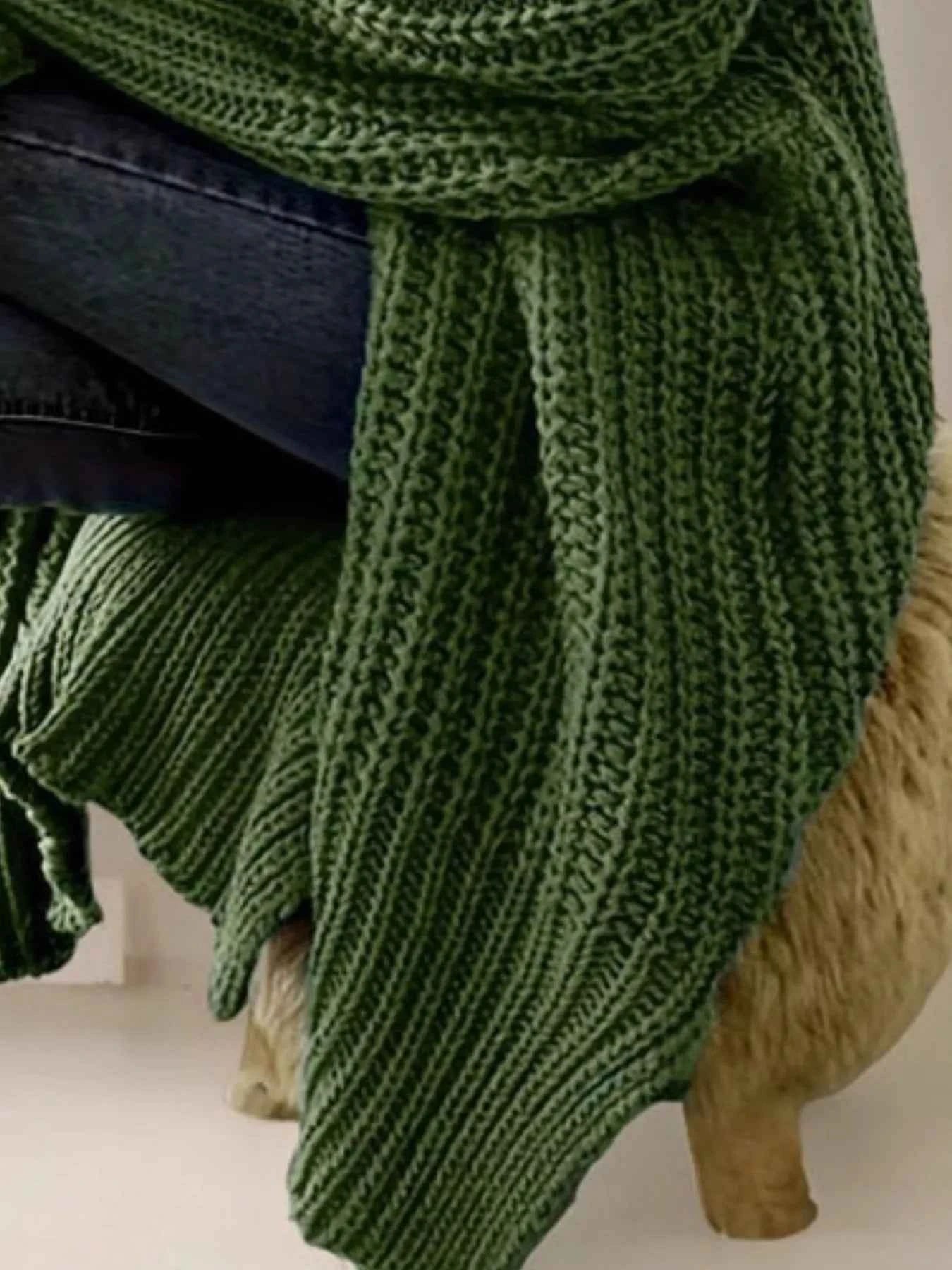 Chunky Knit Open Front Cardigan b48cf91f-3c85-4989-b7e4-f0e1b5697584-Max-Origin