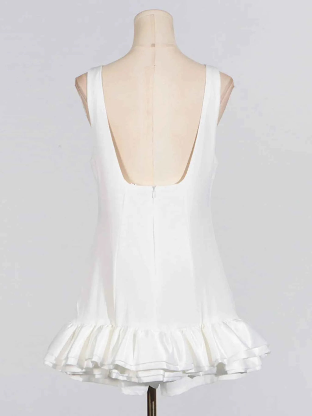 Ruffled Hem Sleeveless Mini Dress b48fd5b6ca7741e5983e650c6a35e66b-Max-Origin
