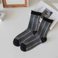 Two-Tone Cotton Knit Crew Socks Style A One Size b4922d7c-d7de-4e81-9949-7b3b122e3285-Max-Origin