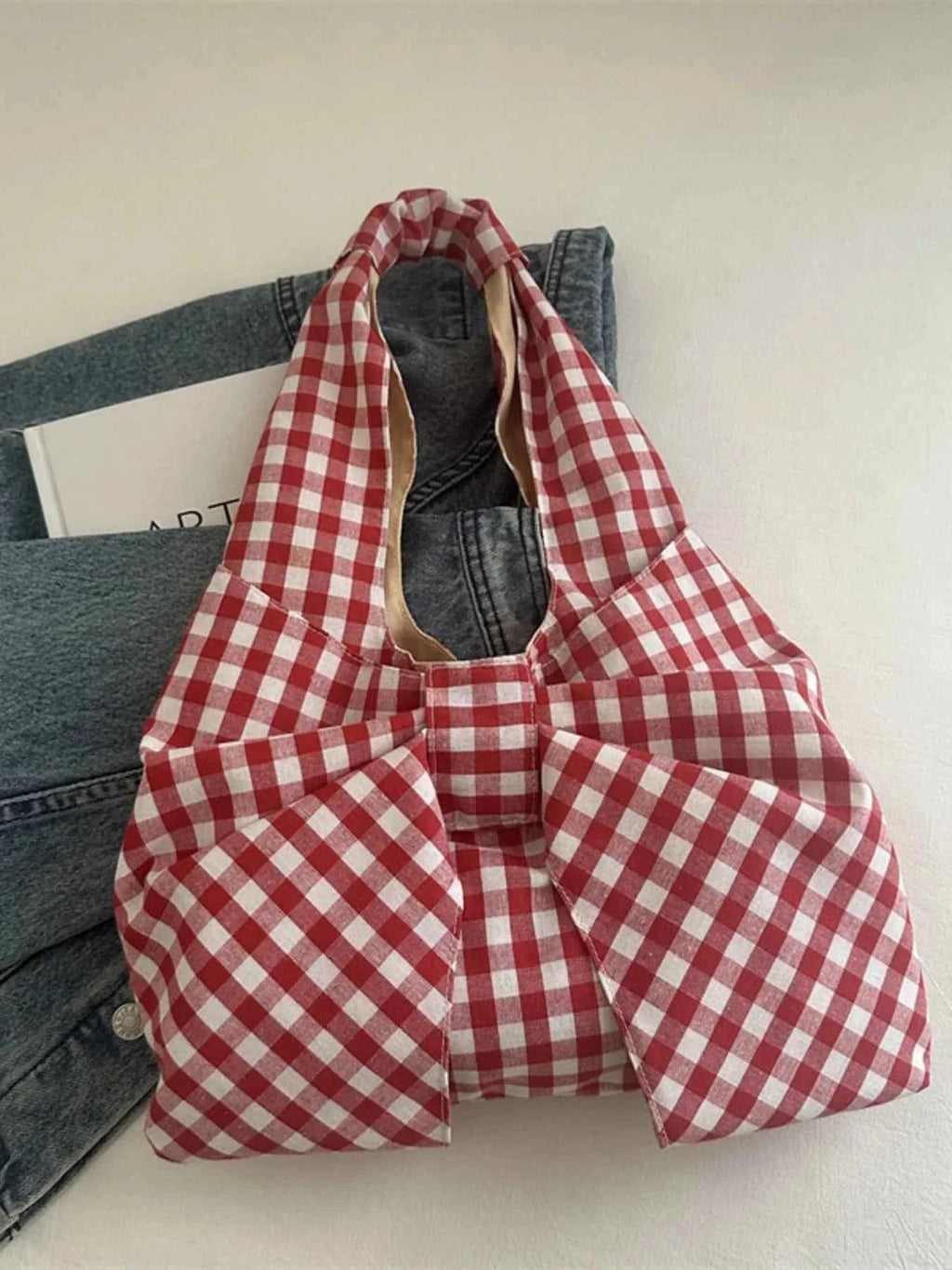 Ruched Bow Shoulder Bag b4c8abd937114c0ea786765493502871-Max-Origin