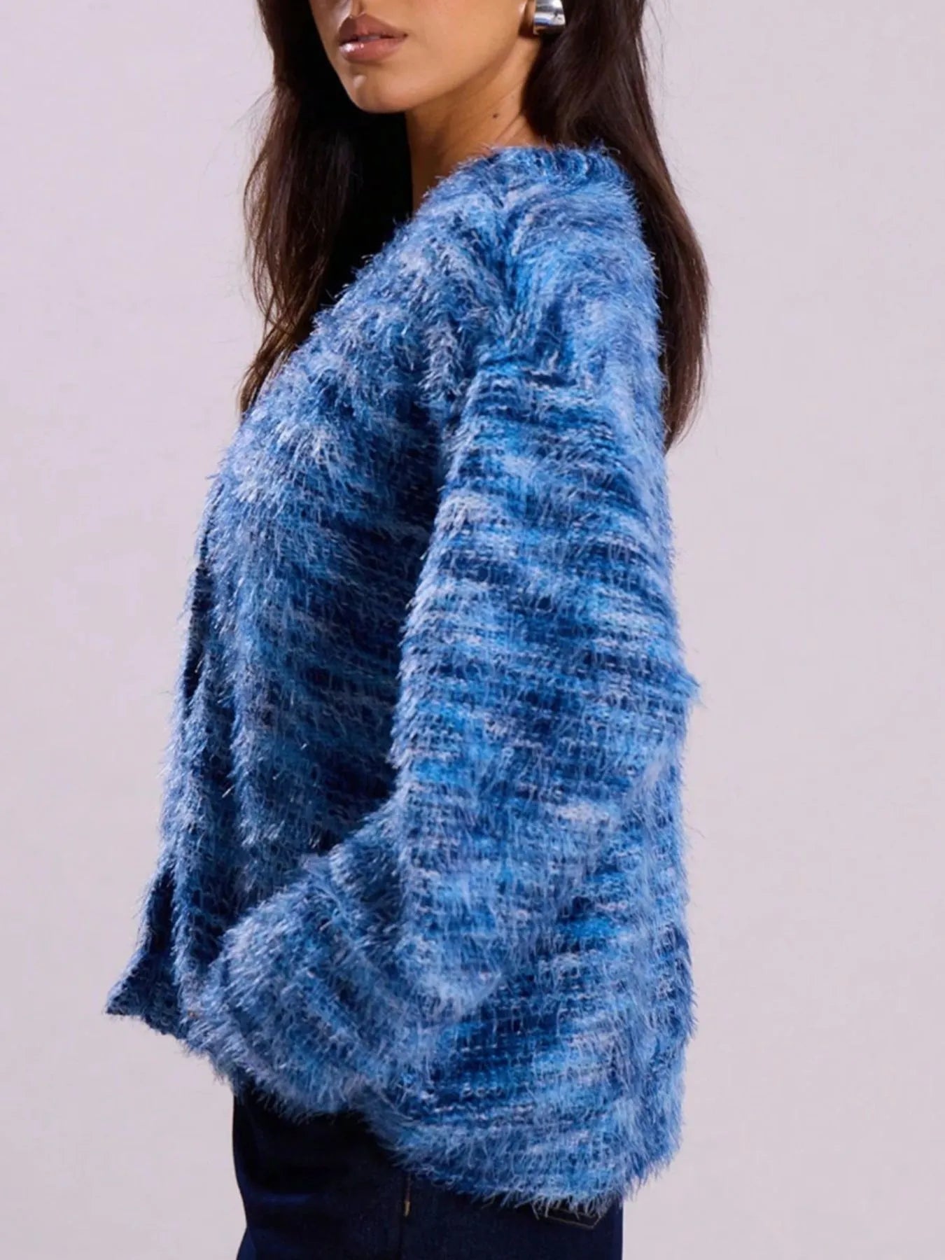 V-Neck Long Sleeve Cardigan b4d26d64-5bd0-4020-a6ed-ef805f0c2ab6-Max-Origin