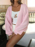 Ribbed Knit Open Front Cardigan with Cozy Oversized Fit Dusty Pink b4f9b9bad9c1414cb7cad31af864cb55-Max-Origin