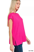 Zenana Brushed Dty Microfiber Top & Biker Shorts b4fb9c567e2e48678af65966f18f979d-Max-Origin