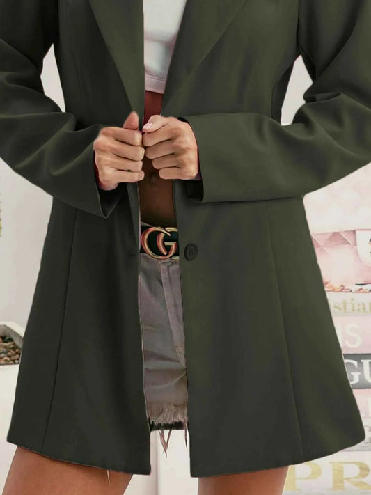 Single Breasted Peaked Lapel Blazer b505216d-1e29-4f6f-a12f-5a55a1b20448-Max-Origin