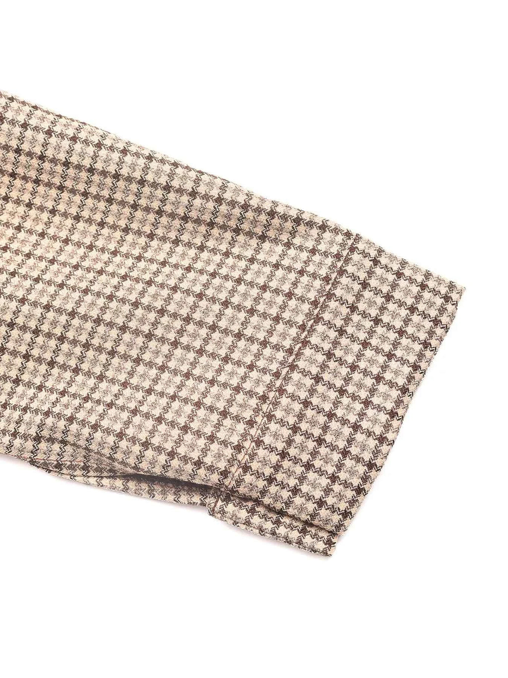 Plaid Zip Up Long Sleeve Jacket b54ed4145f474d60a4bb9c9557b40064-Max-Origin