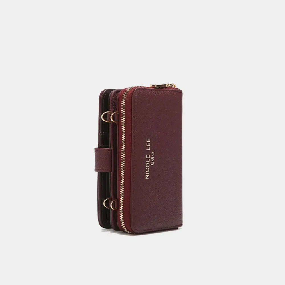 Nicole Lee USA 2 Piece Phone Case Crossbody Wallet b567f348-814c-4a26-a8a3-77191f2d8e07-Max