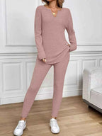 Ribbed Knit Long Sleeve Top and Pants Set b5b68dc7adaa44afa0a0bde0285ce14d-Max-Origin