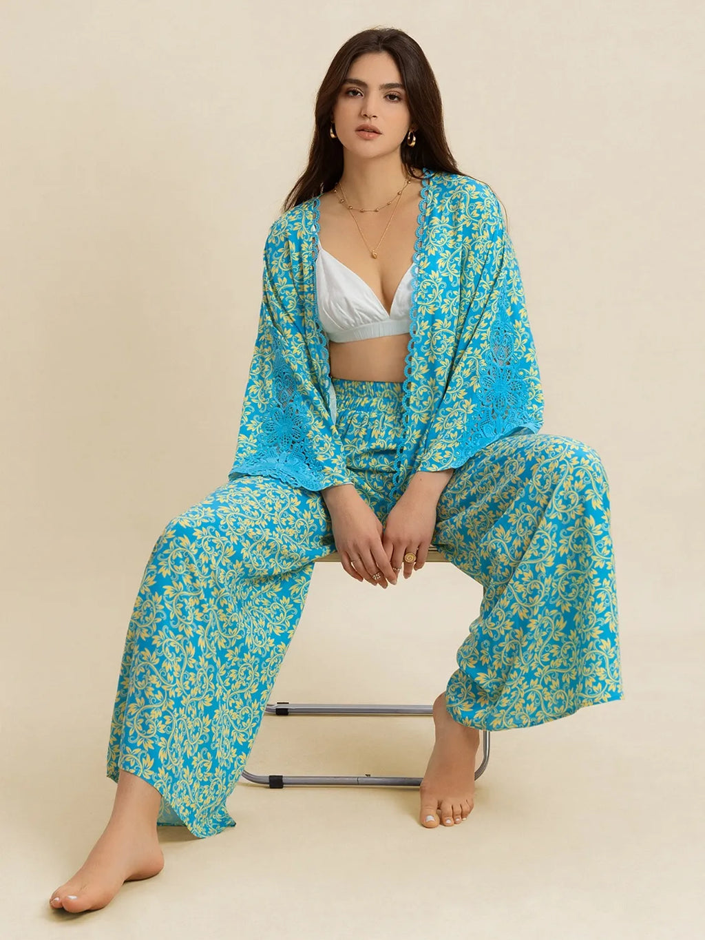 Open Front Printed Top and Pants Set b5eae269-921a-496e-9e41-2d856065bdb6-Max-Origin
