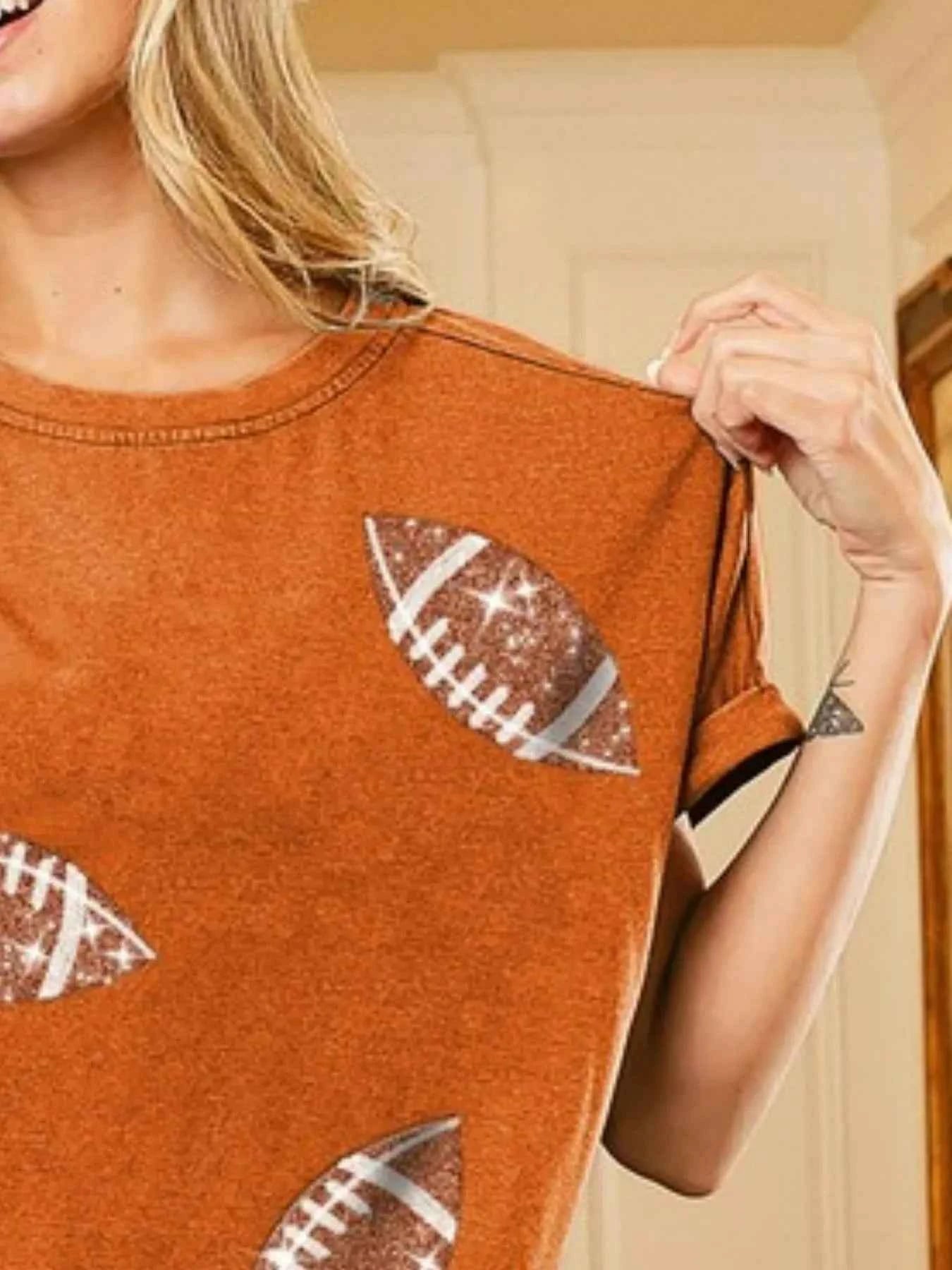 BiBi Football Sequin Embroidery Vintage Washed Top b61a5f47-5126-4701-8494-2681fa639bc7-Max-Origin