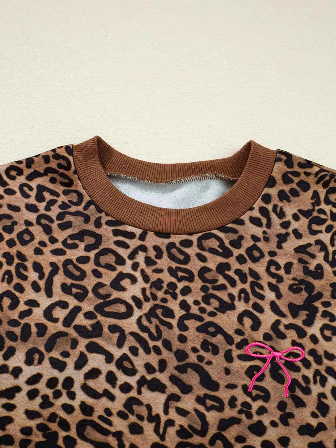 Leopard Print Contrast Trim Long Sleeve Top and Pants Set b63eb67a84984065a67df959b47b5cfc-Max-Origin