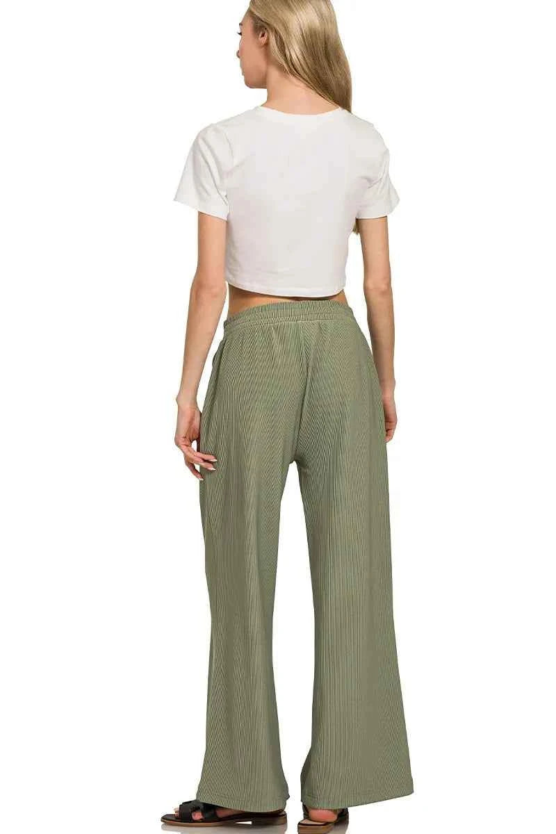 Zenana Ribbed High Neck Half Zip Pullover & Pants Set b6c94a5302814119b7a854ae7bf3050f-Max-Origin
