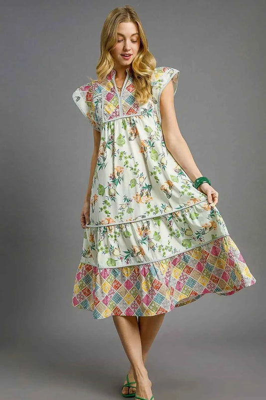 Patchwork Garden Midi Dress b7278122-a650-4f62-9fbd-49292a4d92c5-Max-Origin
