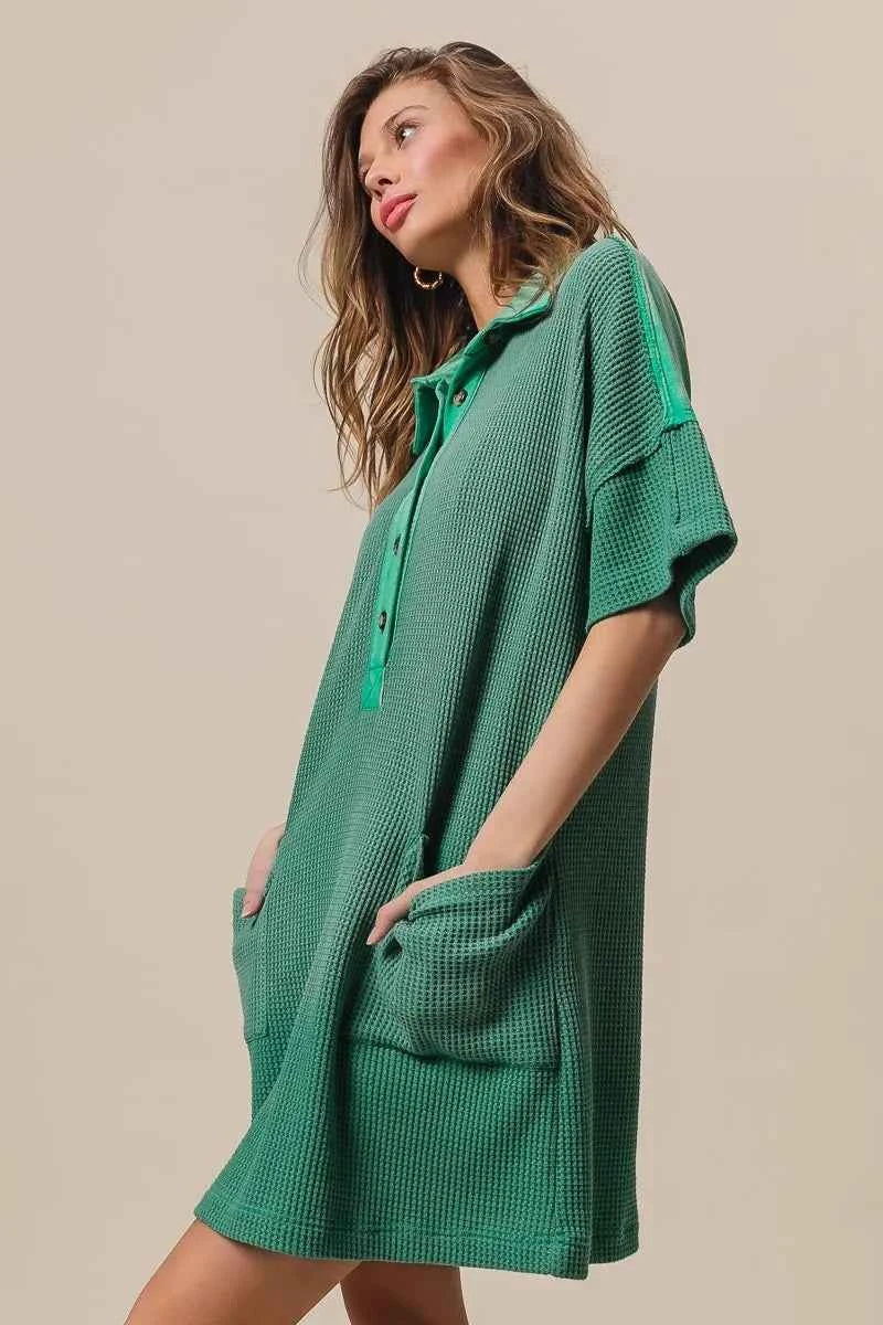 BiBi Dip Dye Mineral Washed Knit Dress b76c7eecc12947bb88336c7045aca49b-Max-Origin