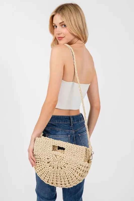 Fame Braided Semi Circle Tote Bag b7a2013163ff4eb9ba75548c783b73ad-Max-Origin