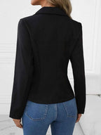 Single Button Slim Long Sleeve Blazer b7b38d1431d64ed5a7c4b80086b98dfd-Max-Origin