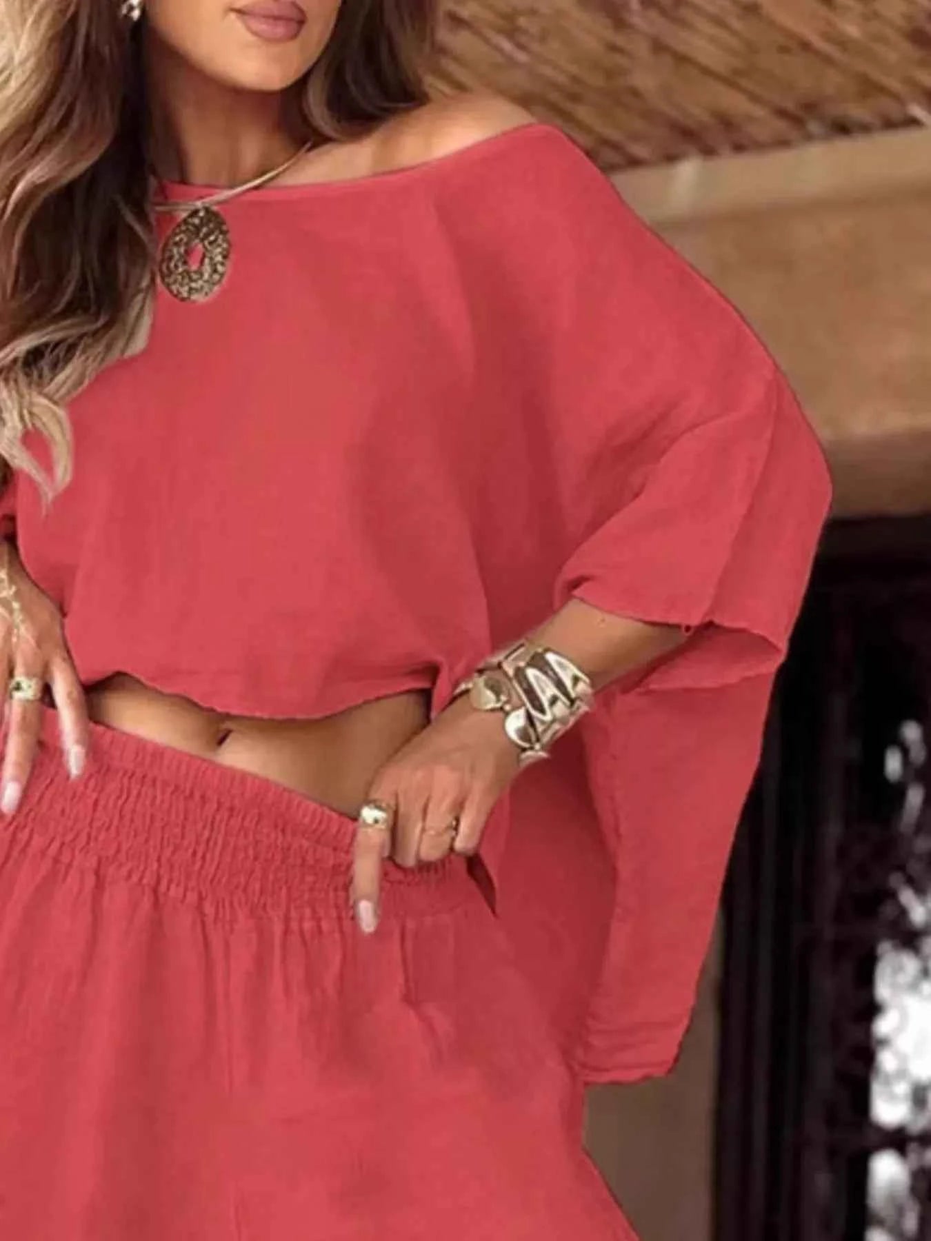 Full Size Boat Neck Top and Wide Leg Pants Set Plus Size b836a105-03da-476d-820a-8a1a8c1ed461-Max-Origin