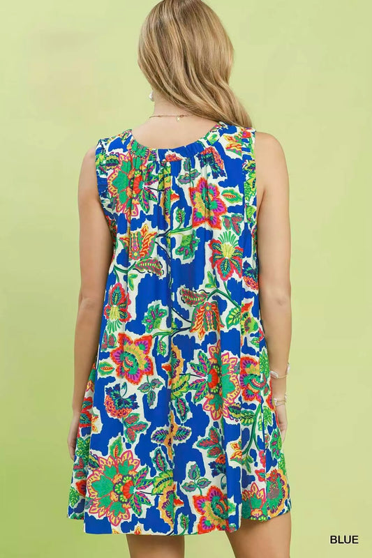 Abstract Print Sleeveless Shift Dress b84ff32d-354f-4df5-866d-1aad6783b7eb-Max-Origin