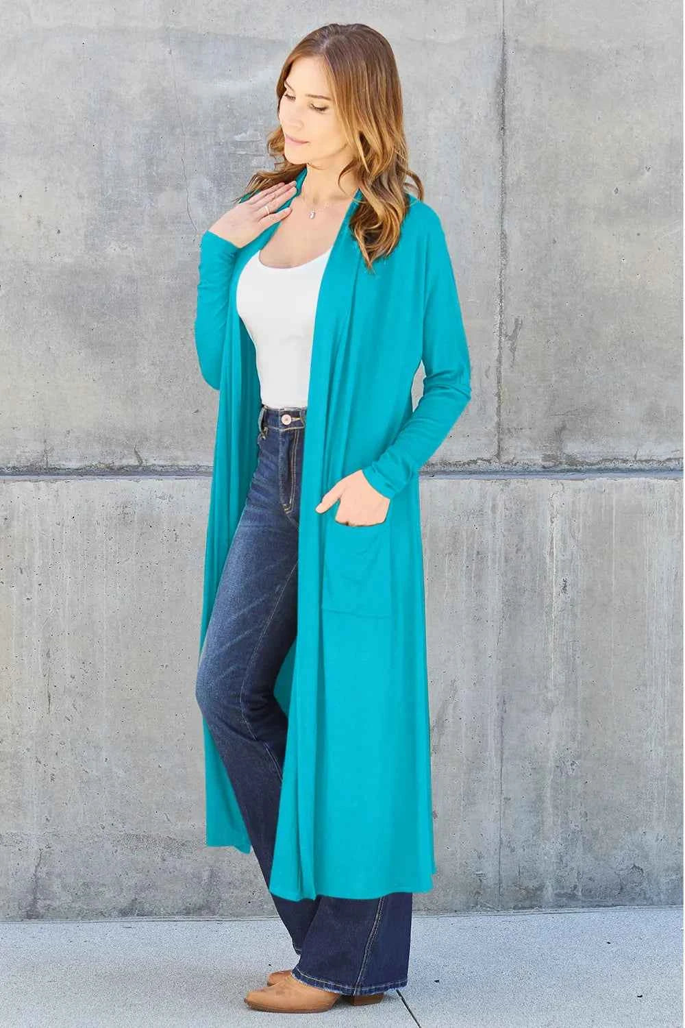 Basic Bae Full Size Open Front Long Sleeve Cover Up b8a9af93-b8c9-4f42-b671-709a5813b461-Max