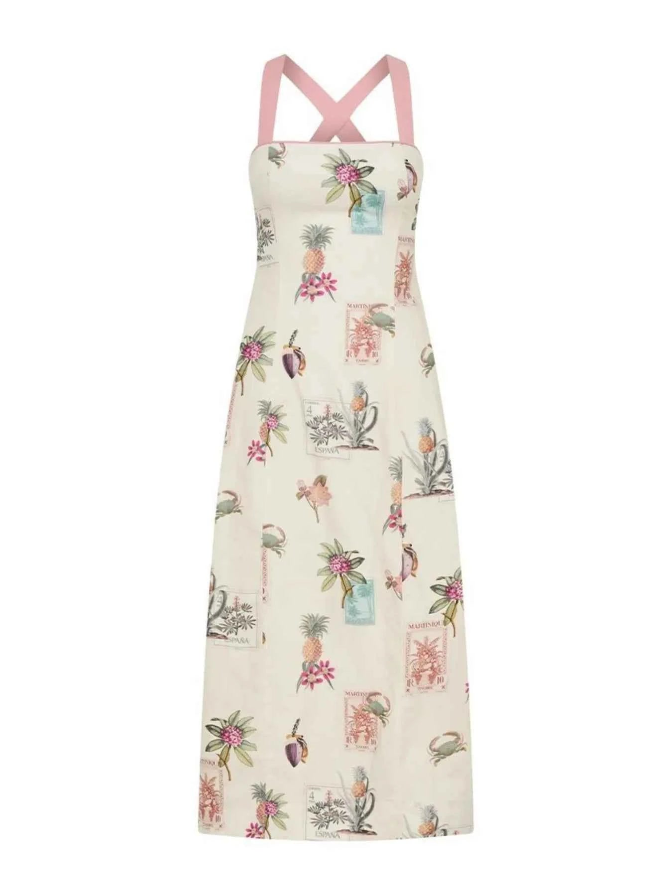 Printed Square Neck Midi Cami Dress b8c53301-0f81-4467-a150-10e05fca7ddb-Max-Origin