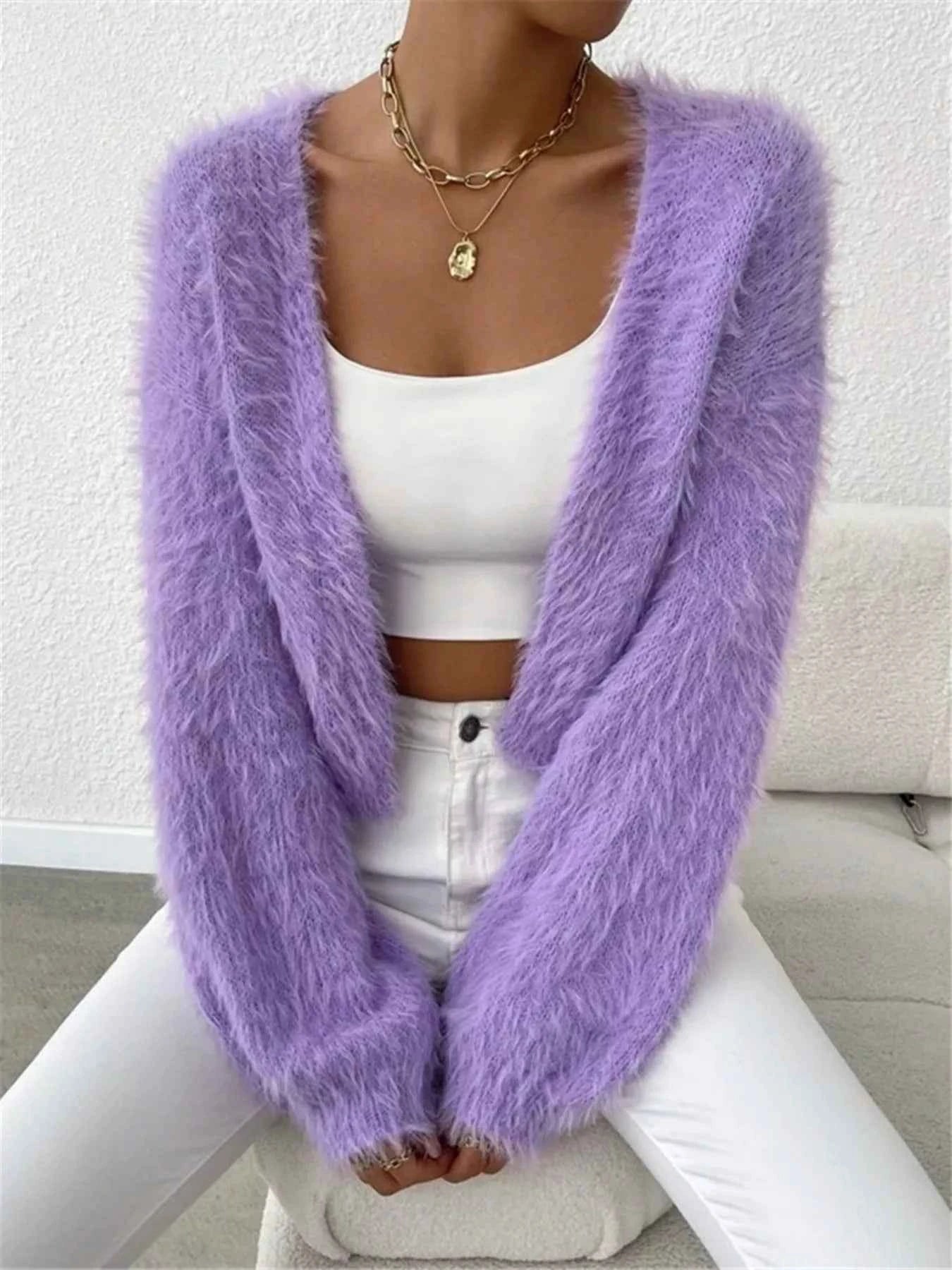 Open Front Long Sleeve Cardigan b92e3781ddd6489db4cbc972cc334815-Max-Origin