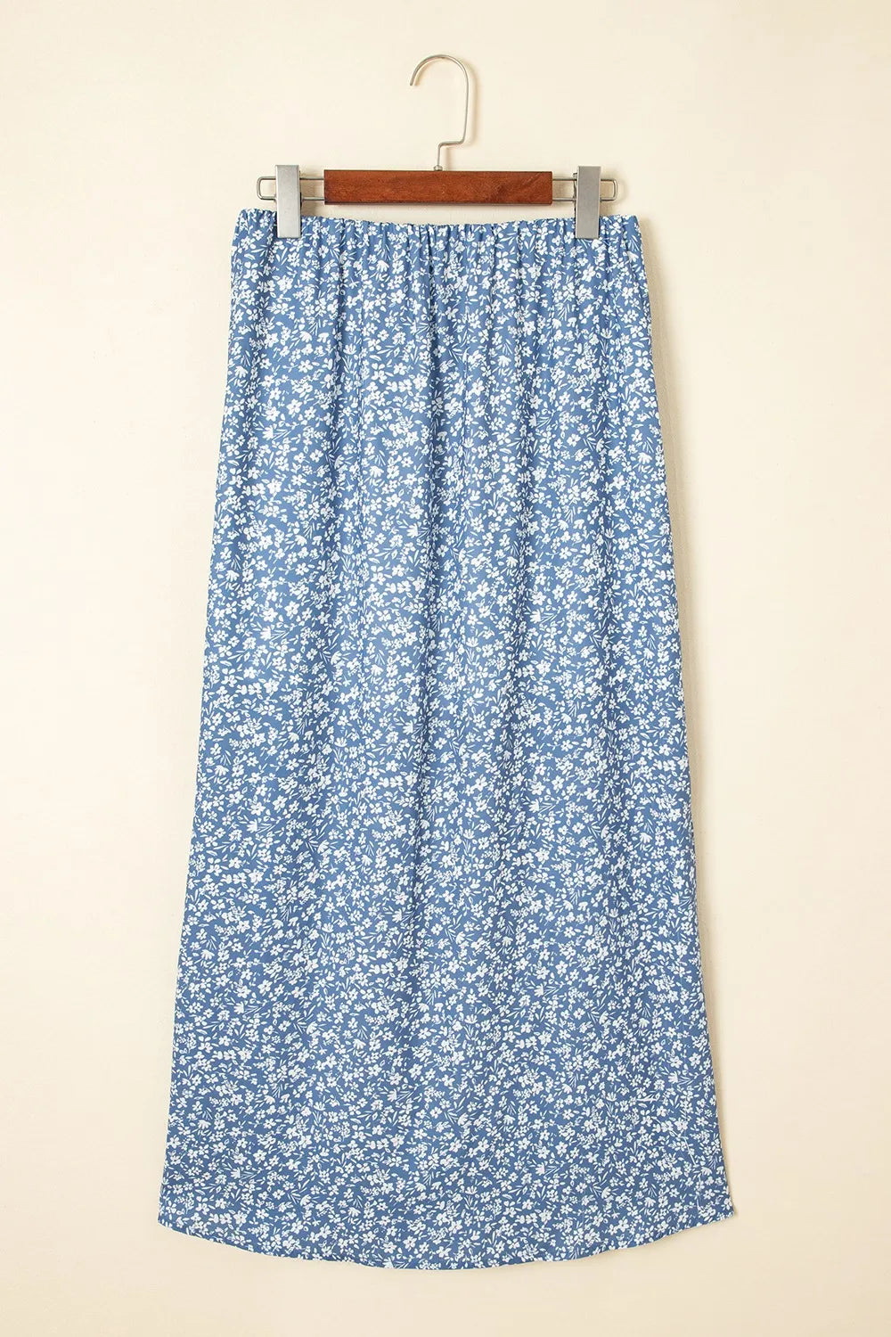 Boho Floral High Waist Skirt with Side Split b9530785-fe39-4cef-91fa-90da38e087d8-Max-Origin