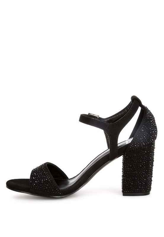 Navoli Rhinestones Embellished Sandals b9903bb0-ed6e-4378-a8d2-7133fff99bb8