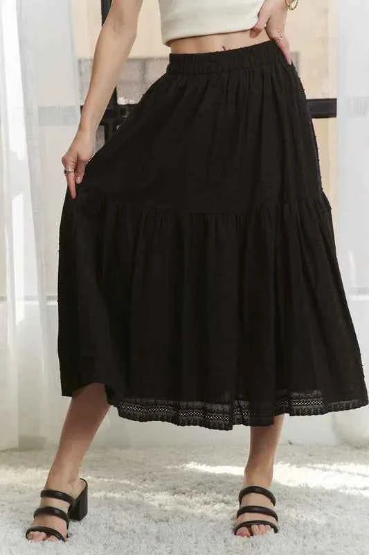 ADORA Elastic Waistband Tiered Midi Skirt b9b62ee8803b4ec996ef479d238bfb09-Max-Origin