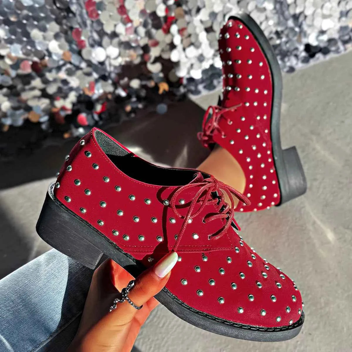 Round Toe Block Heels Loafers b9dafb9a-7c8e-4886-9573-c8cfcf4e585b-Max-Origin