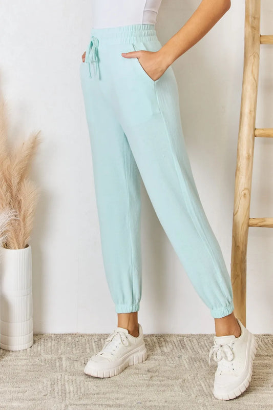 Full Size Drawstring Ultra Soft Knit Jogger b9ee5238-dbe4-43a6-9662-d0e4b158696c-Max
