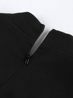 Ruched Long Sleeve Midi Dress ba3c2c76911446ef976d2040101cd5de-Max