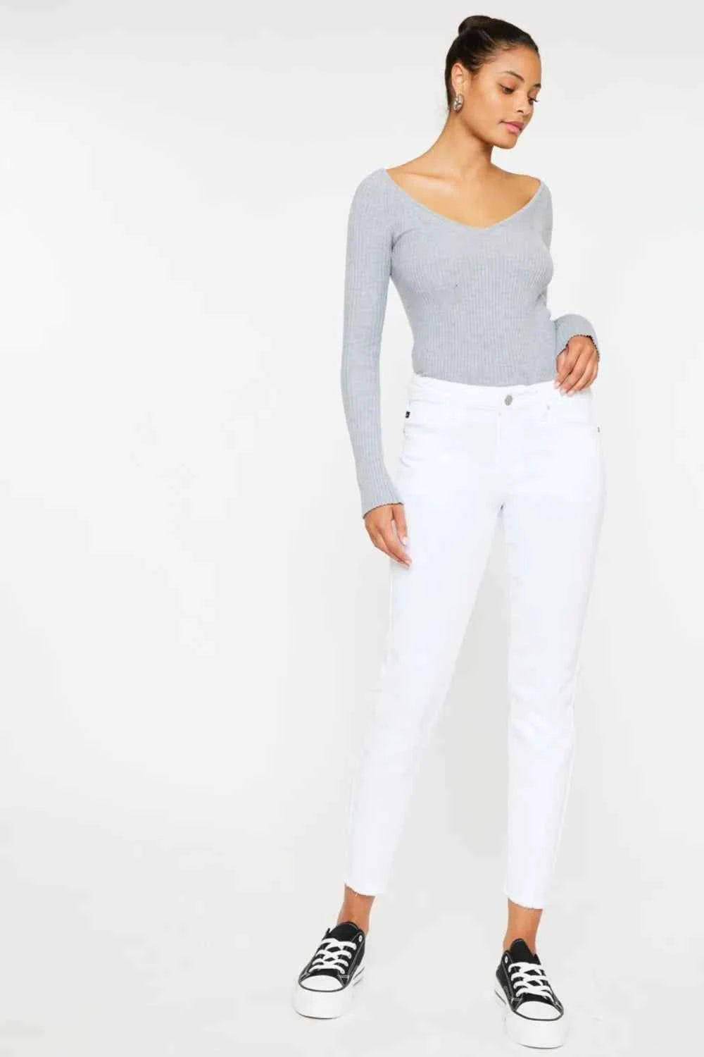 Kancan Mid Rise Ankle Skinny Jeans ba69d07d-e8c2-4d05-81df-4c9cdb445d92-Max