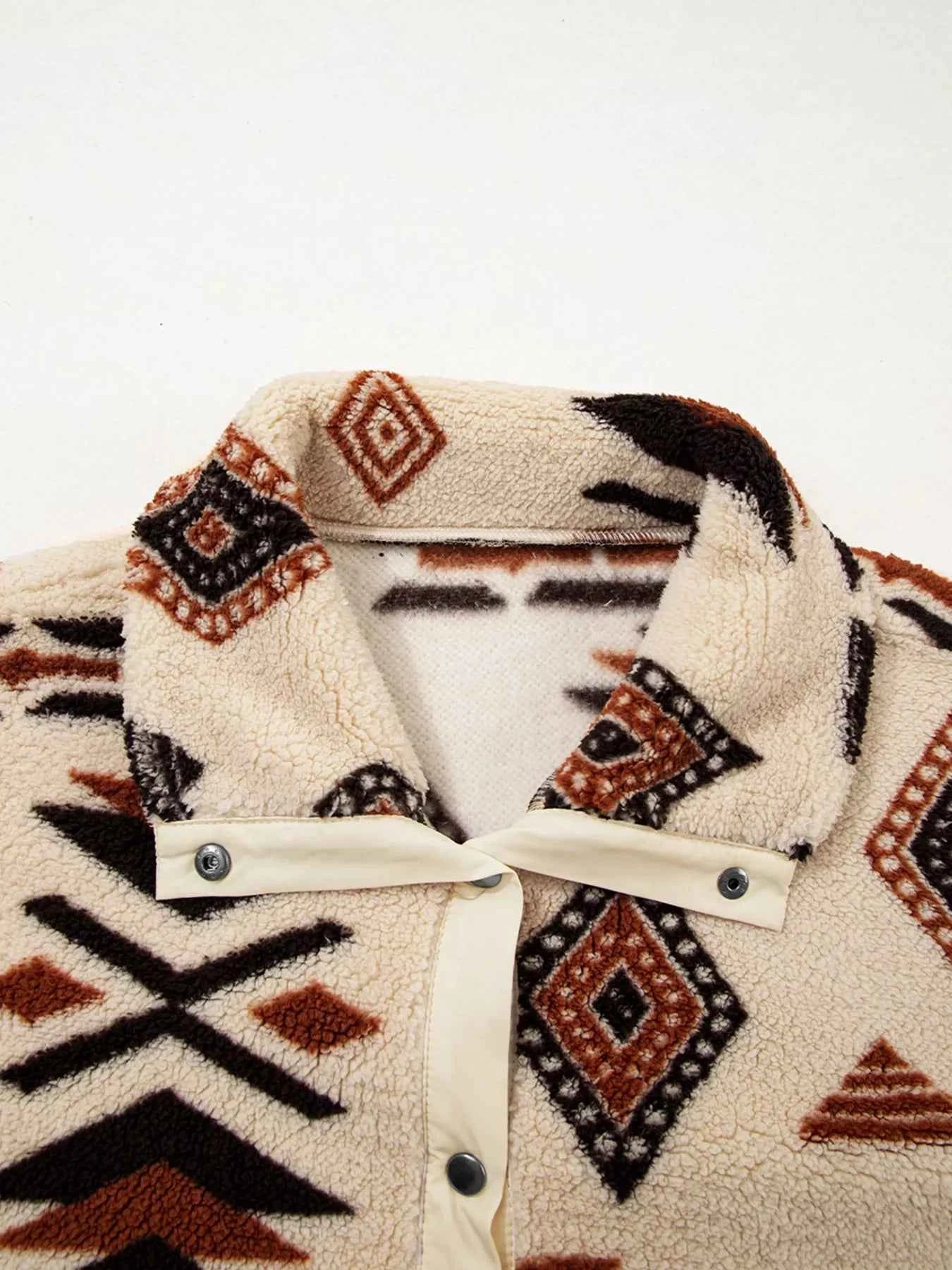 Western Aztec Half Zip Plush Sweatshirt ba979371683e458ca4511ef37f77de27-Max-Origin