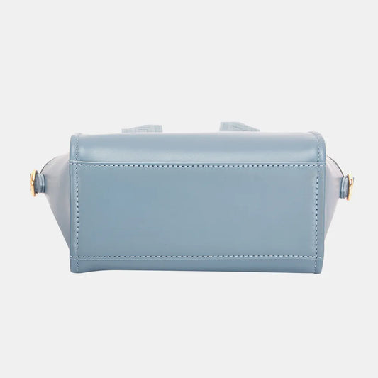 David Jones Small Handbag with Embossed Pattern Handles bab815dc-291c-4113-aa66-0df470cf1eee-Max