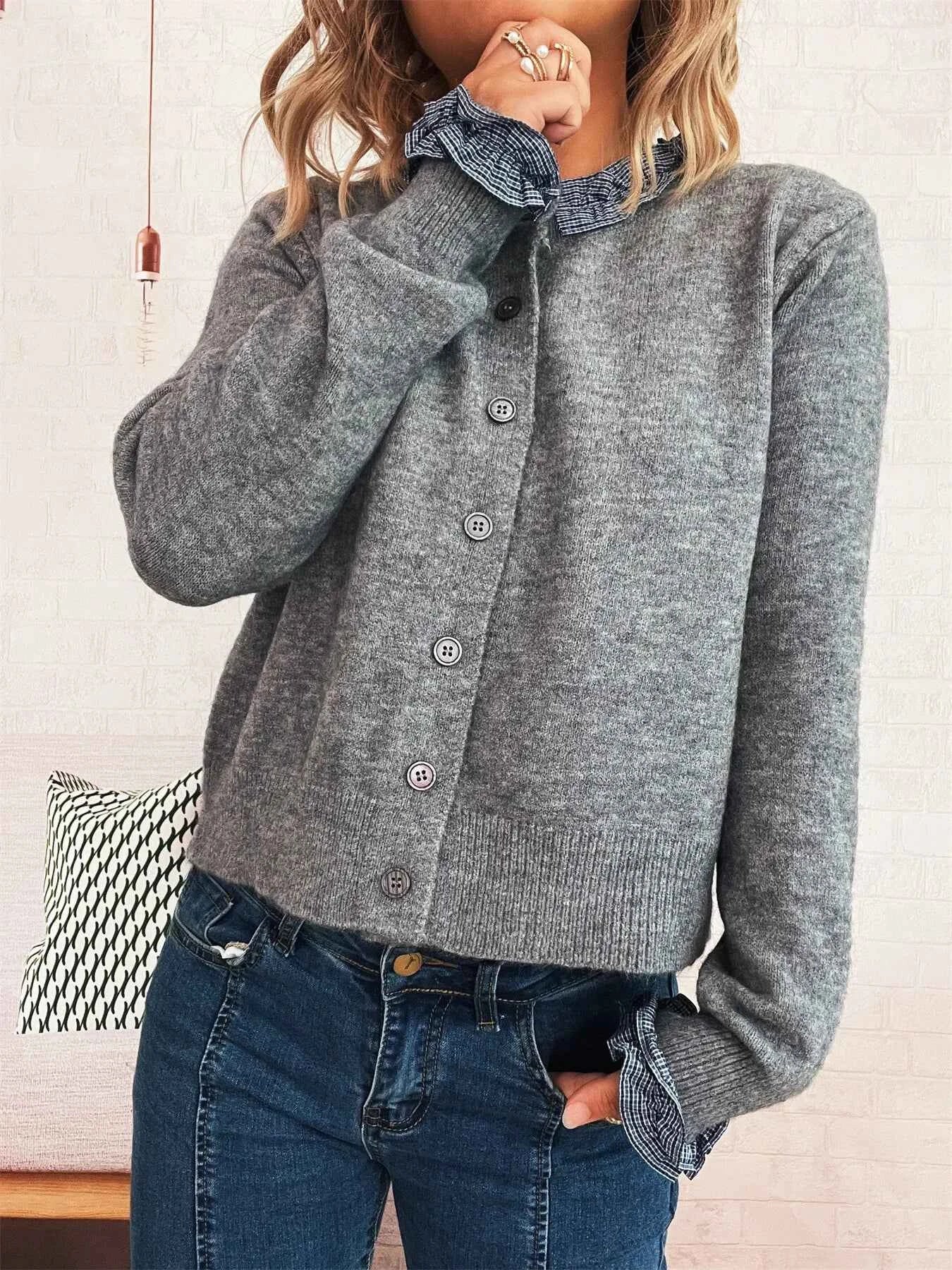 Button Up Long Sleeve Cardigan babeec41a3524399829a82dfc2632138-Max-Origin